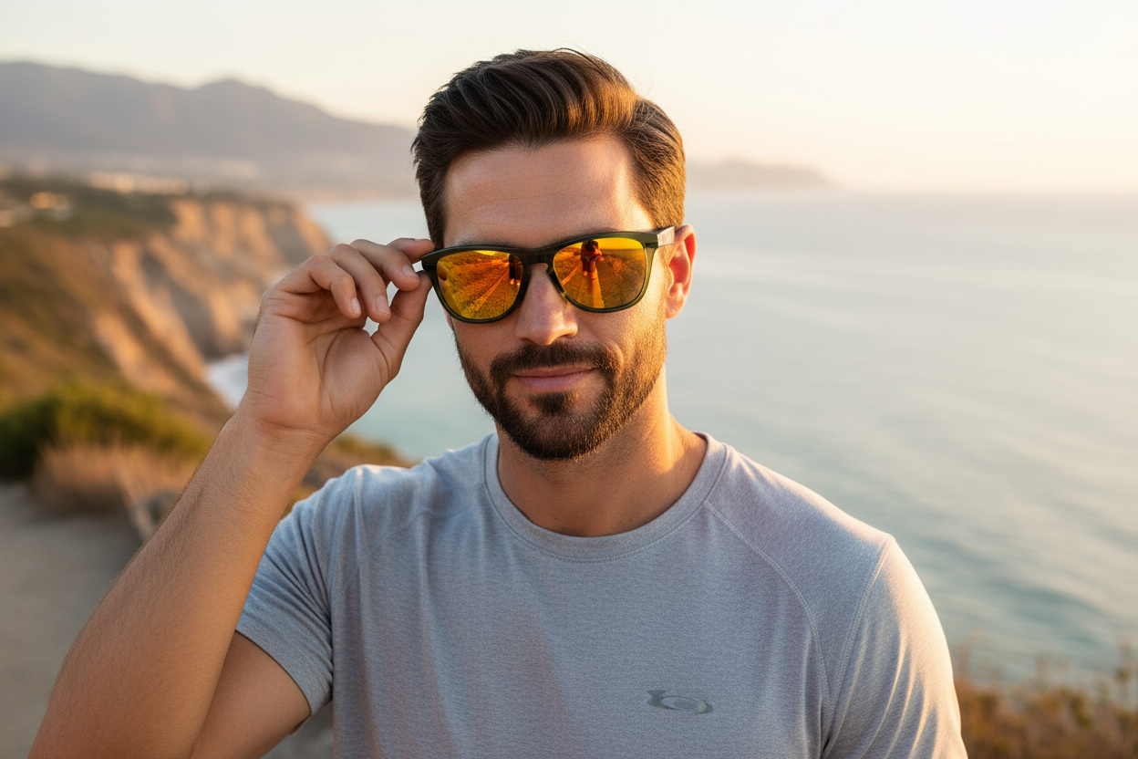 Vista frontale Oakley FROGSKINS RANGE (OO9284 - 928408)