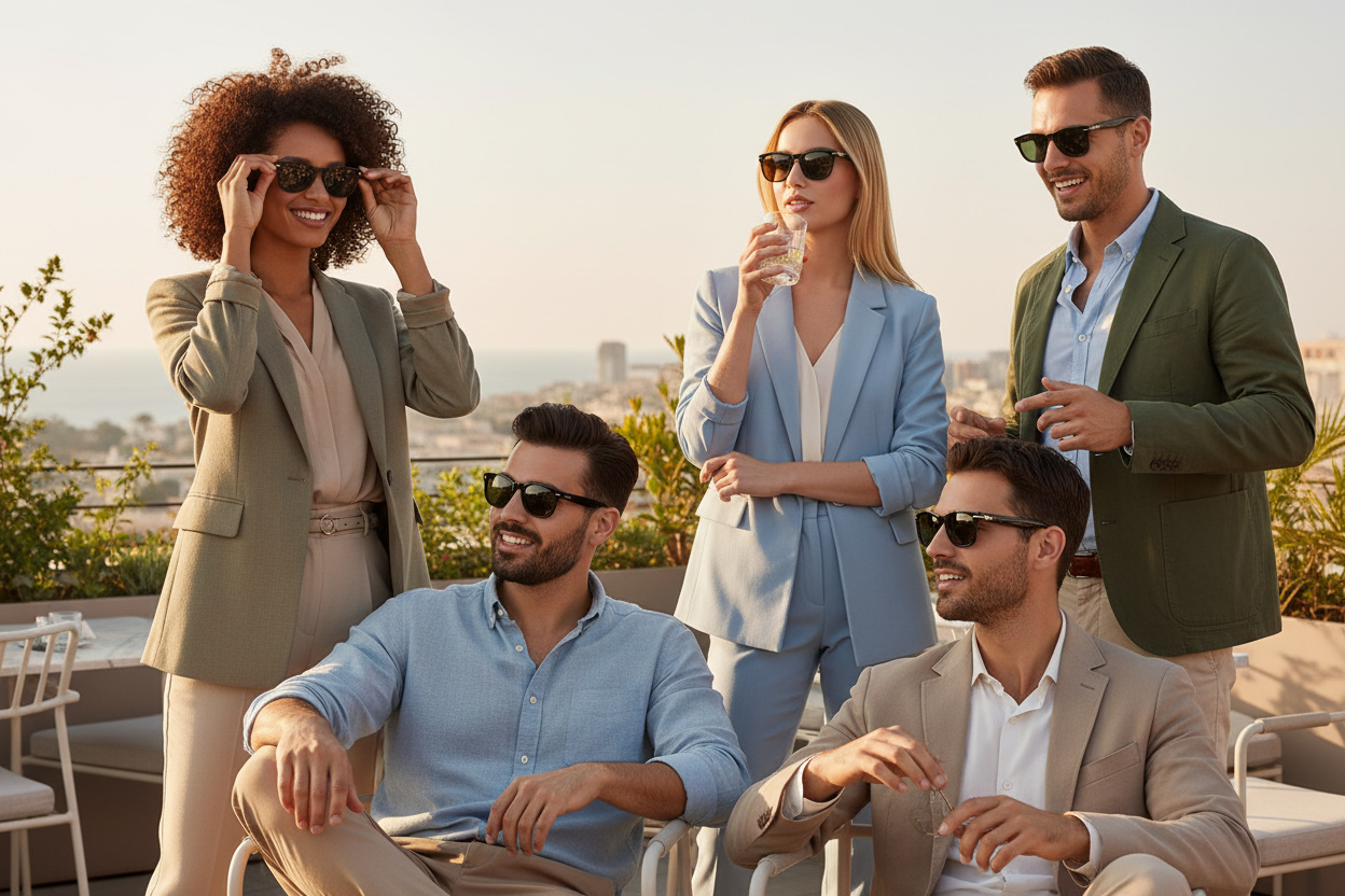 Vista frontale Persol ELIO (PO3333S - 95/31)
