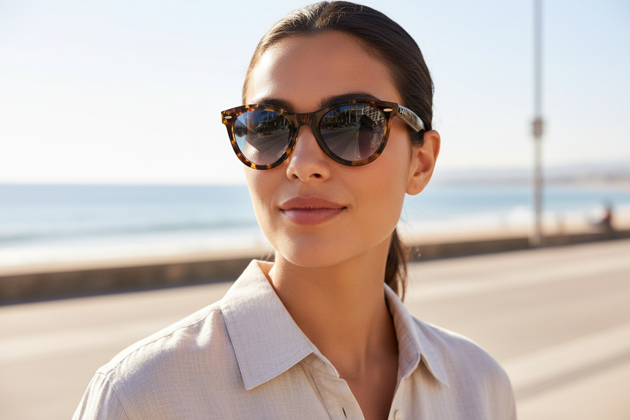 Vista frontale Ray-Ban WAYFARER WAY (RB2241 - 13323F)