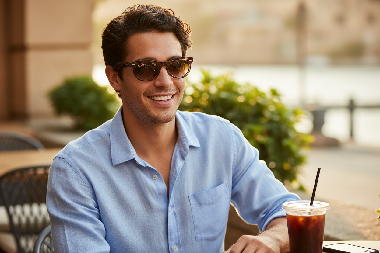 Vista frontale Ray-Ban WAYFARER OVAL (RB2242 - 133451)