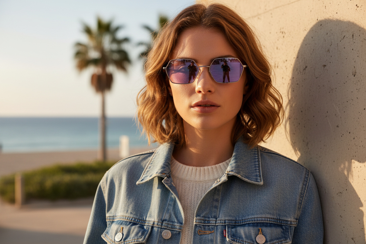 Vista frontale Ray-Ban YEVI (RB3728 - 004/1A)