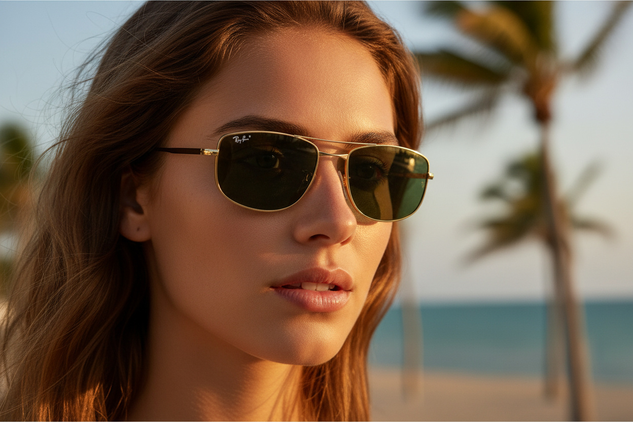 Vista frontale Ray-Ban RB3732 (001/31)