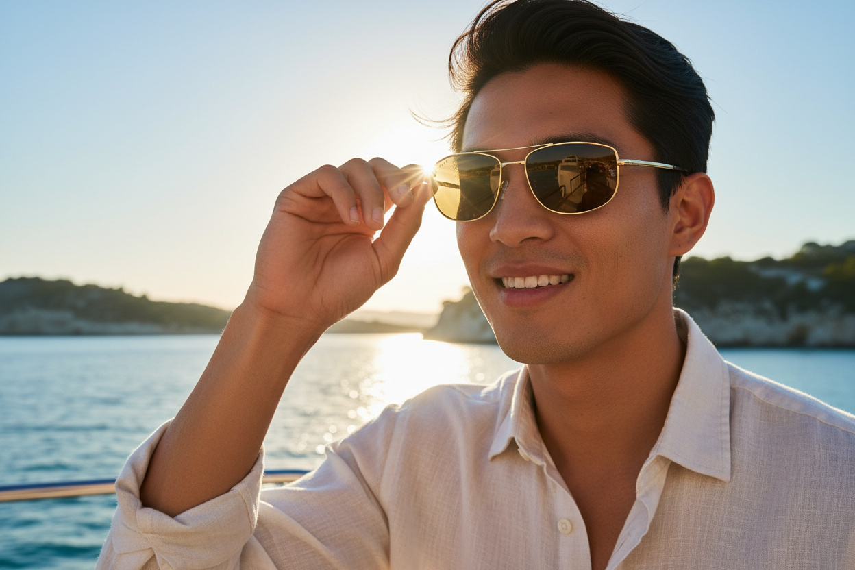 Vista frontale Ray-Ban RB3732 (001/57)