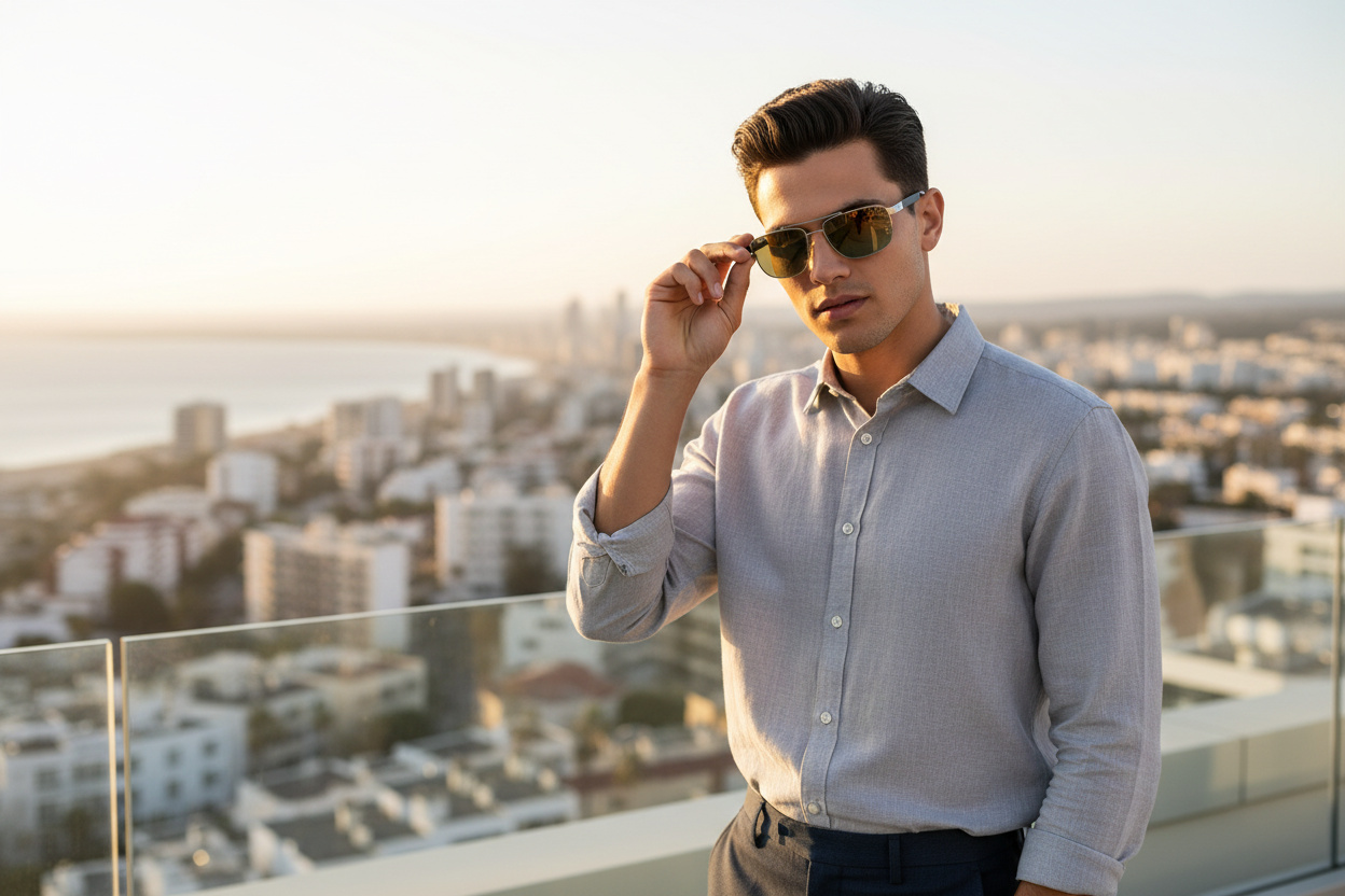 Vista frontale Ray-Ban RB3737CH (004/6O)
