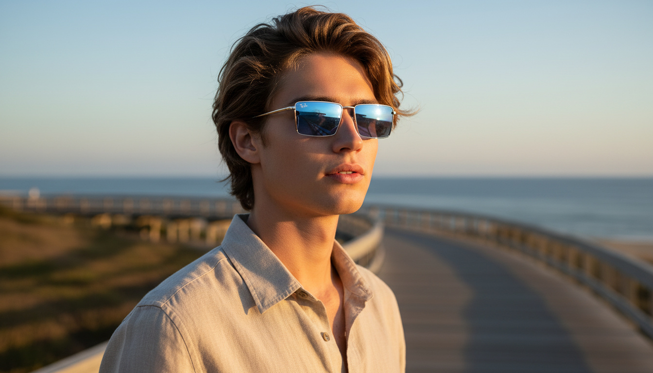 Vista frontale Ray-Ban EMY (RB3741 - 003/80)
