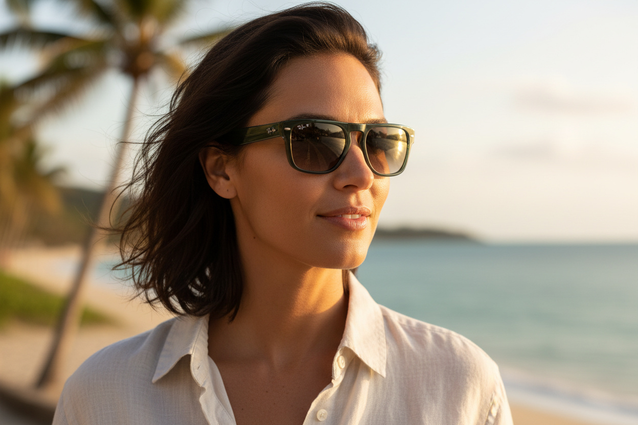 Vista frontale Ray-Ban RB4407 (6732T5)