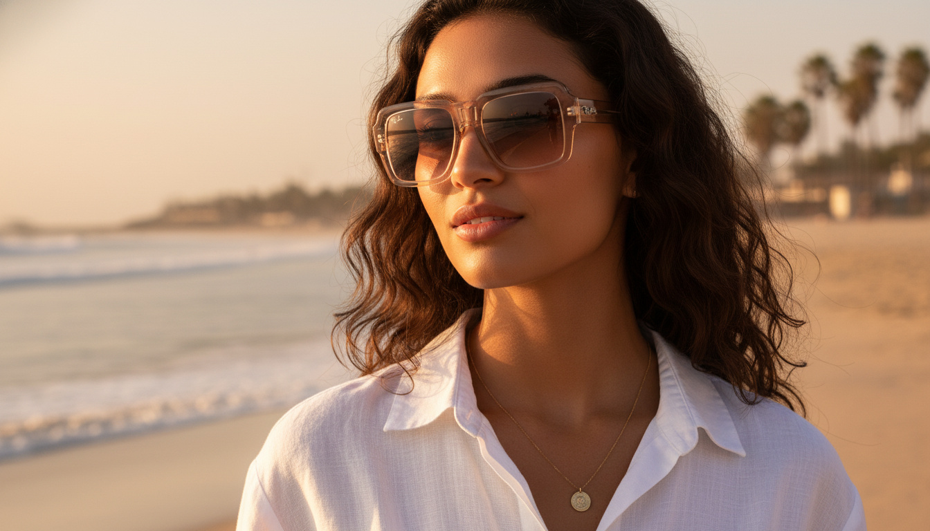 Vista frontale Ray-Ban MAGELLAN (RB4408 - 67278Z)