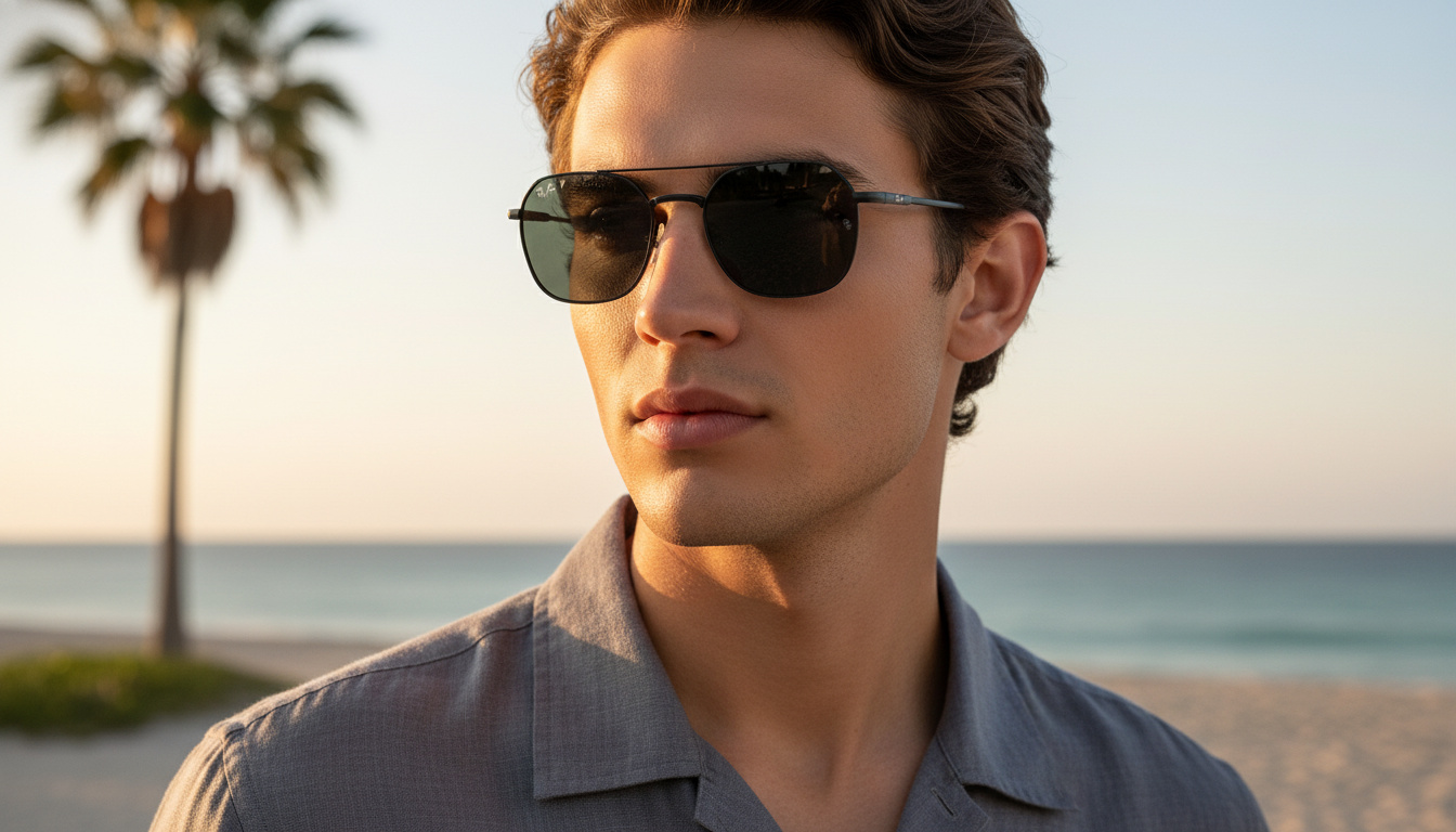 Vista frontale Ray-Ban JIM TITANIUM (RB8094 - 9267K8)