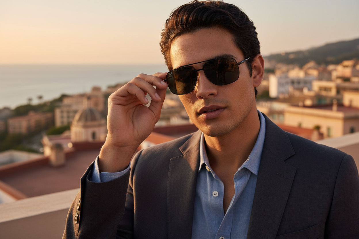 Vista frontale Ray-Ban MICHAEL TITANIUM (RB8096 - 9267K8)