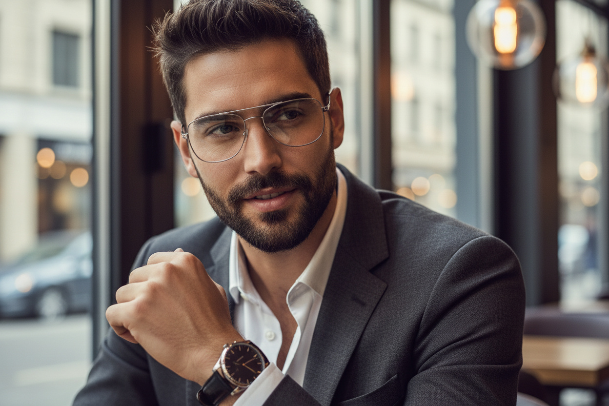 Vista frontale Tom Ford FT5848-P (012)