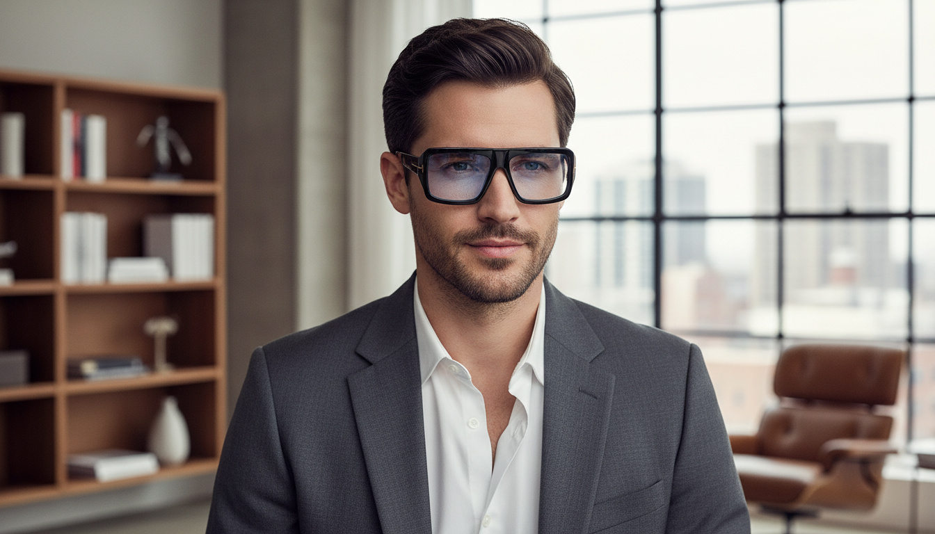Vista frontale Tom Ford FT5903-B (001)