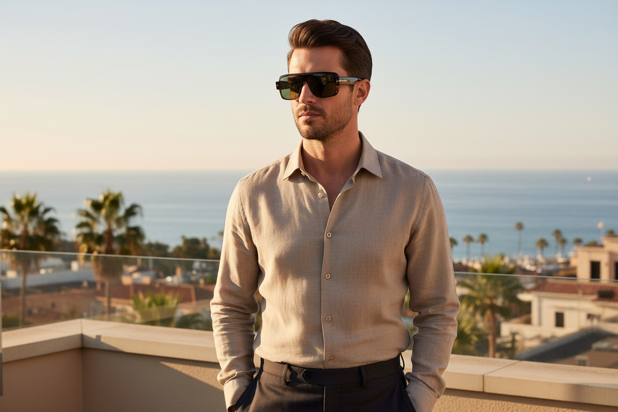 Vista frontale Tom Ford TURNER (FT1101 - 52N)