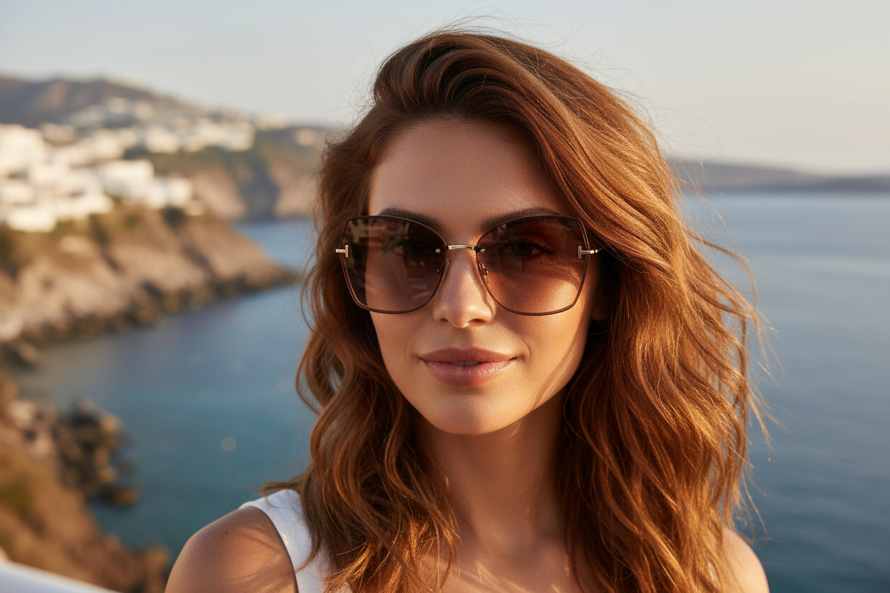 Vista frontale Tom Ford NICKIE-02 (FT1107 - 28F)