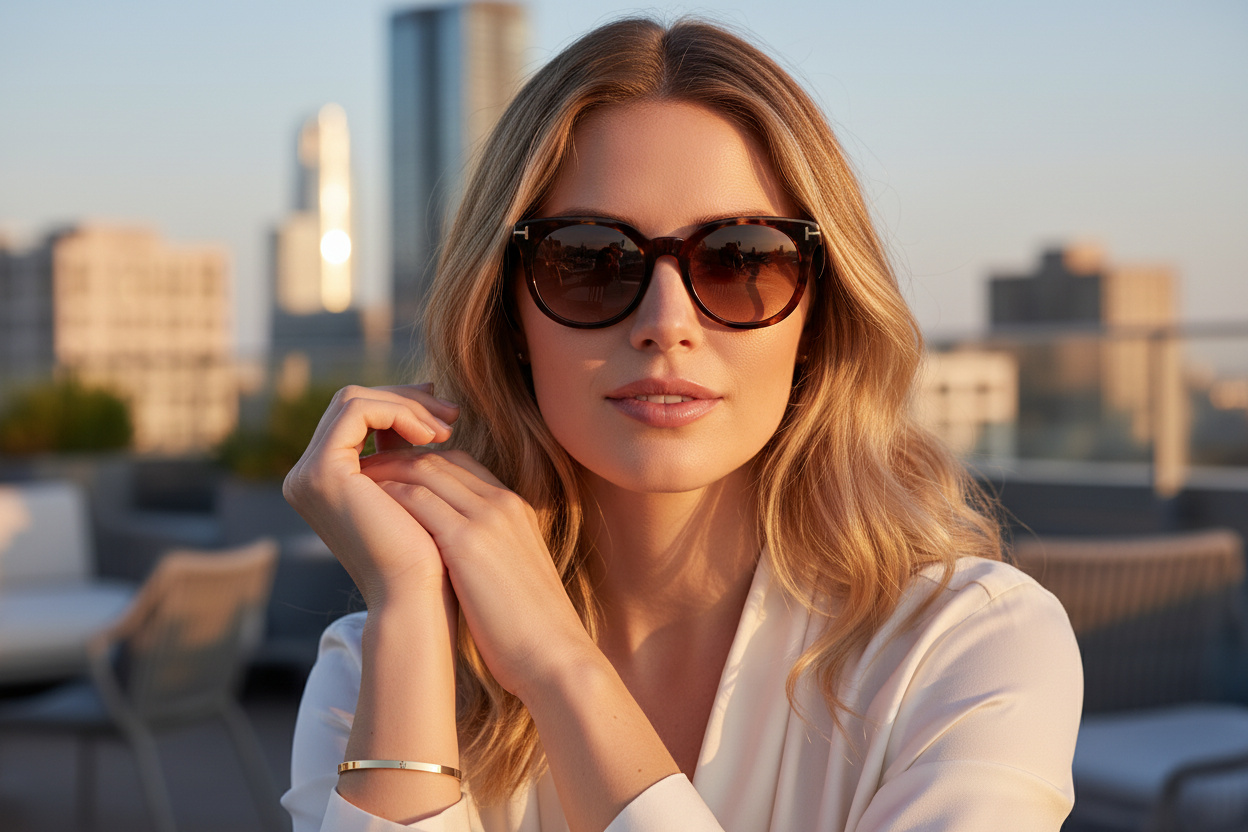 Vista frontale Tom Ford MOIRA (FT1109 - 52H)