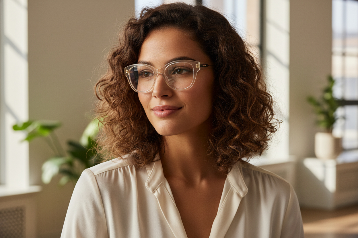Vista frontale Chloé CH0163O (009)