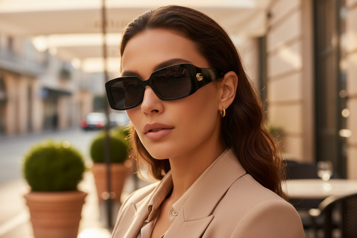 Vista frontale Gucci GG1403SK (001)