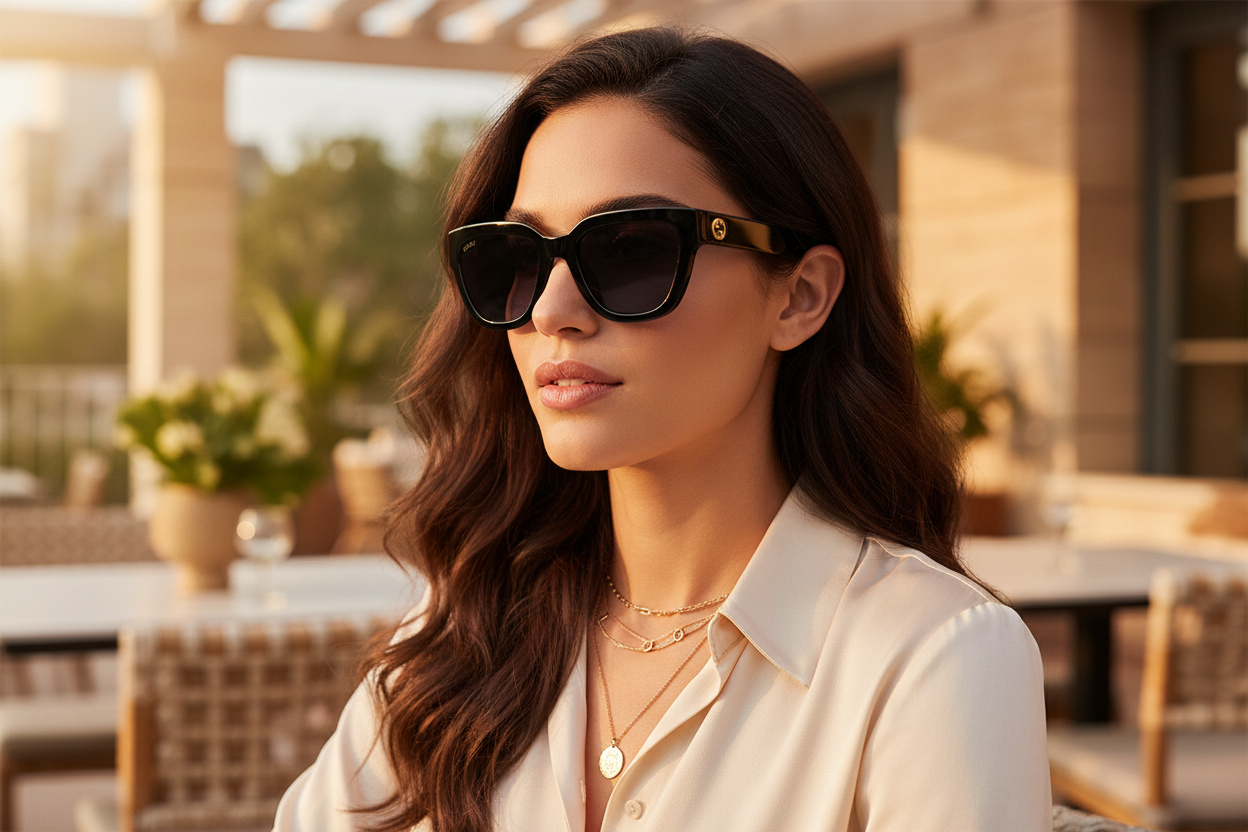 Vista frontale Gucci GG1578S (001)