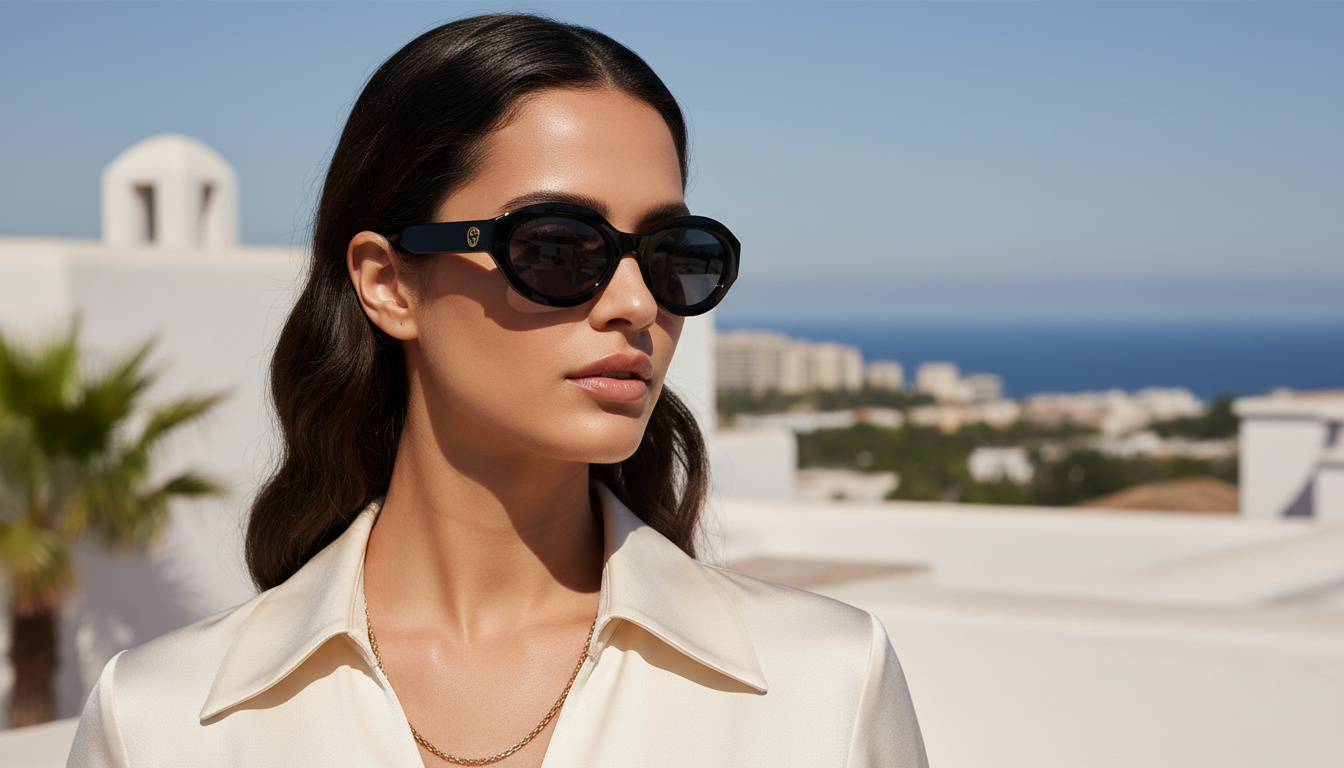 Vista frontale Gucci GG1579S (001)