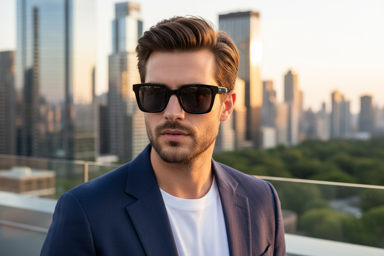 Vista frontale Gucci GG1582SK (001)