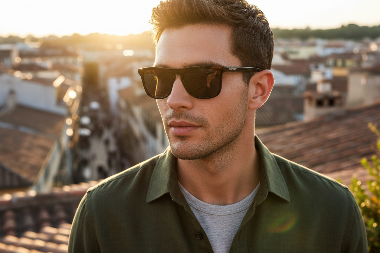 Vista frontale Saint Laurent SL 586 (001)