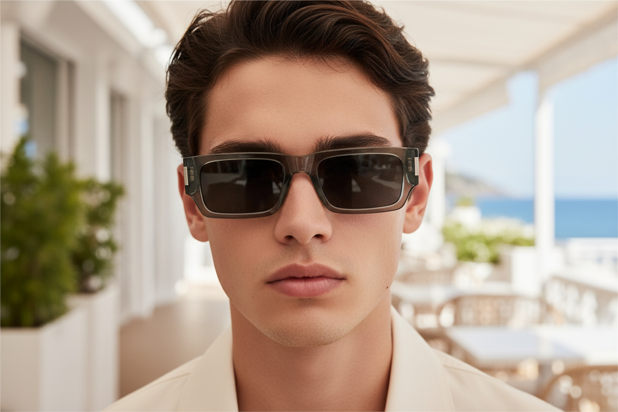 Vista frontale Saint Laurent SL 660 (003)