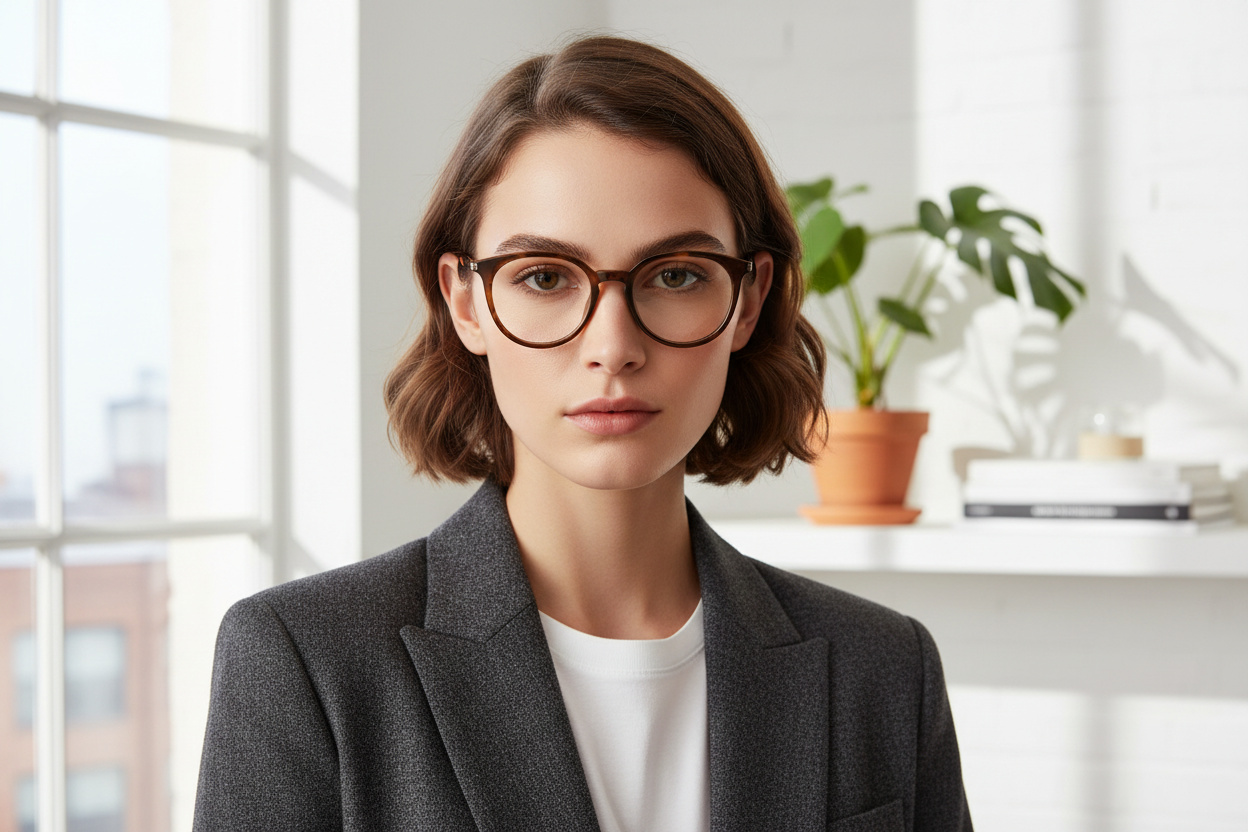 Vista frontale Saint Laurent SL 681/F (002)