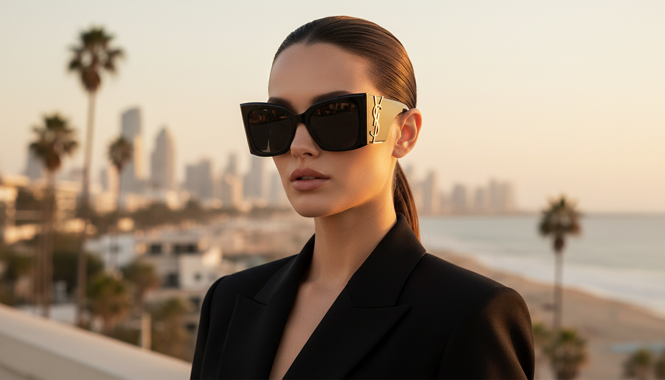 Vista frontale Saint Laurent SL M119 BLAZE (001)