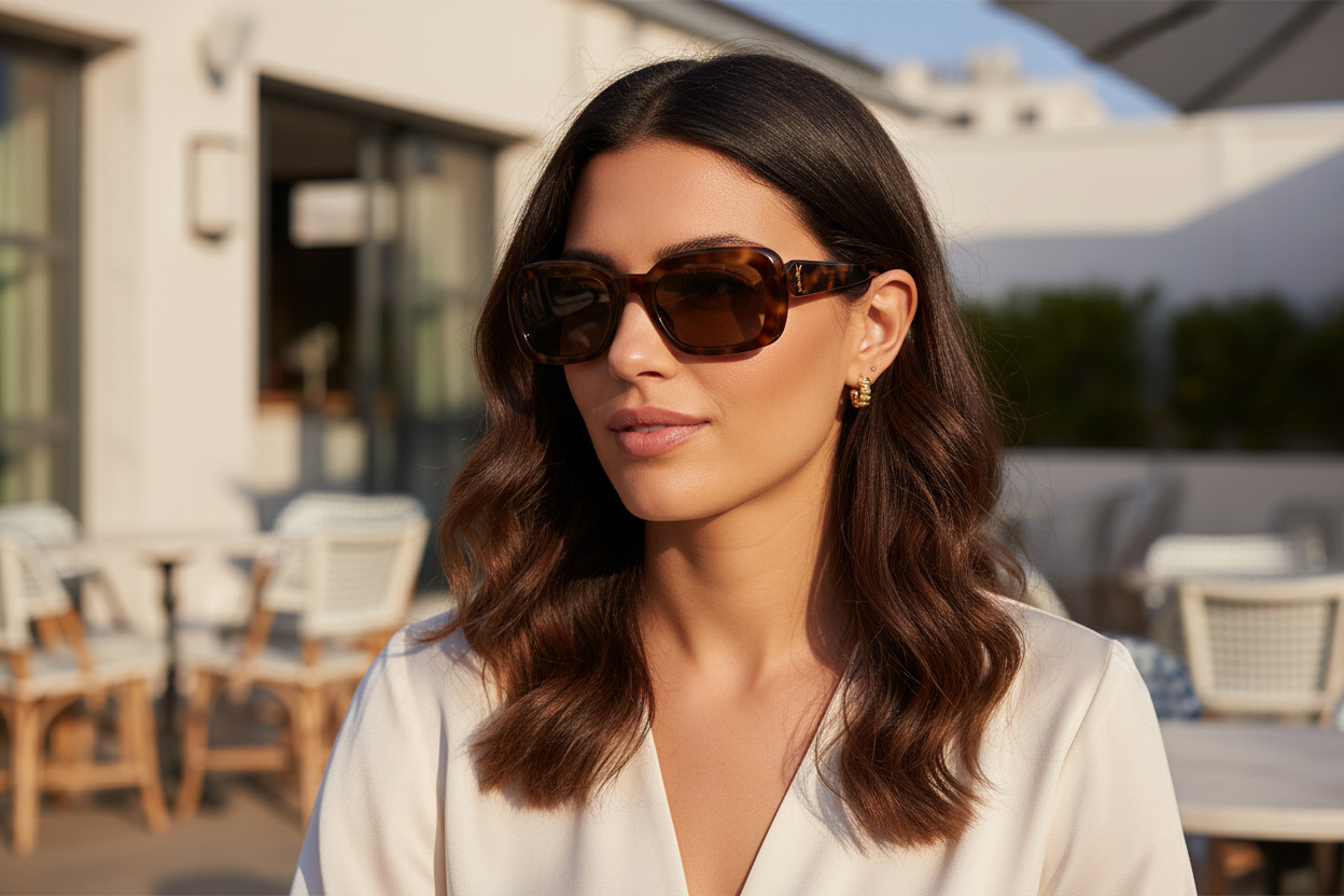 Vista frontale Saint Laurent SL M130 (004)