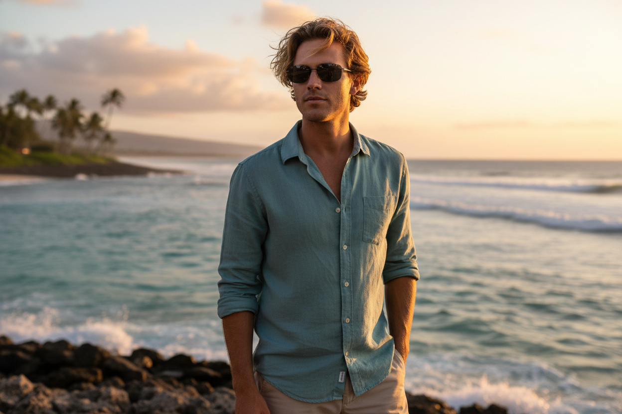 Vista frontale Maui Jim Ohai (334-02)