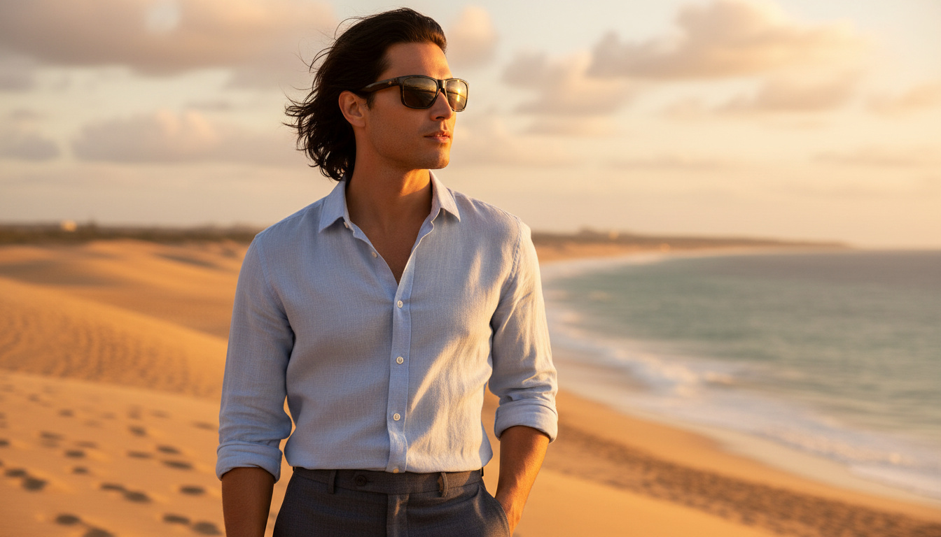 Vista frontale Maui Jim Red Sands (H432N-11T)