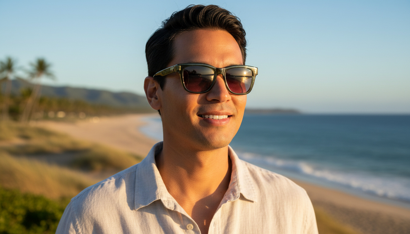 Vista frontale Maui Jim Hanohano (RS644-15)