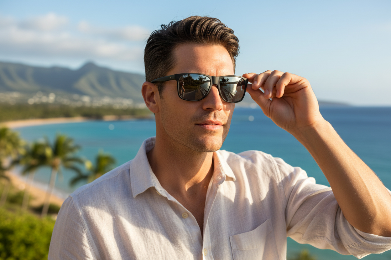 Vista frontale Maui Jim Pailolo (603-02)
