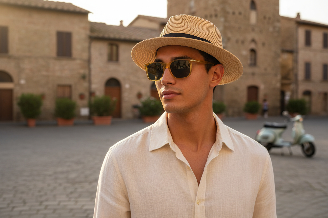Vista frontale Persol RENZO (PO3357S - 204/R5)