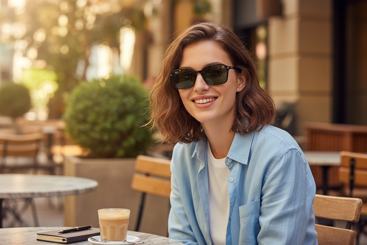 Vista frontale Ray-Ban RAIMOND (RB2231 - 901/31)