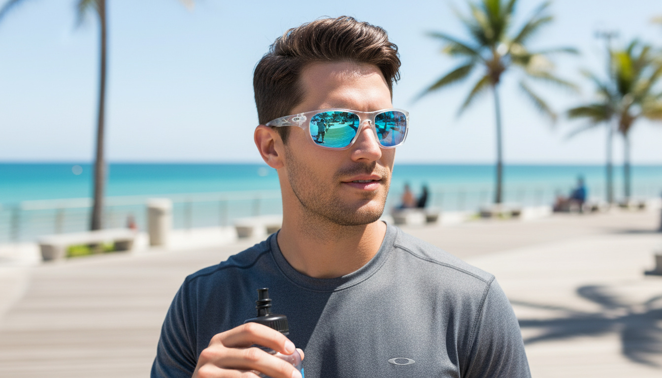 Vista frontale Oakley LATERALIS (OO9431 - 943106)