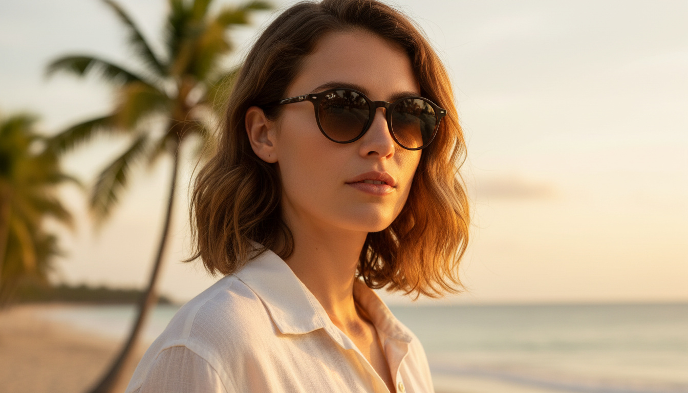 Vista frontale Ray-Ban BERNARD (RB2230 - 902/51)