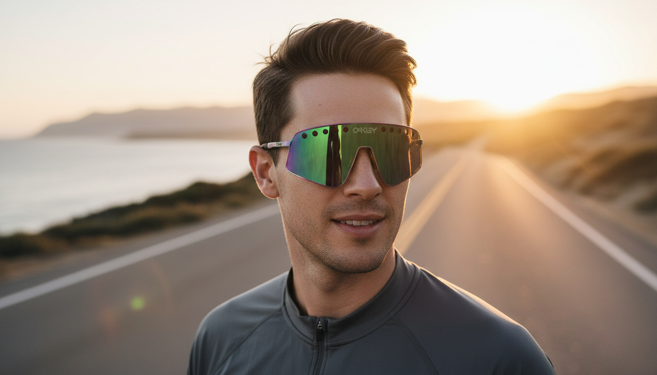 Vista frontale Oakley SUTRO TI SWEEP (OO6025 - 602505)