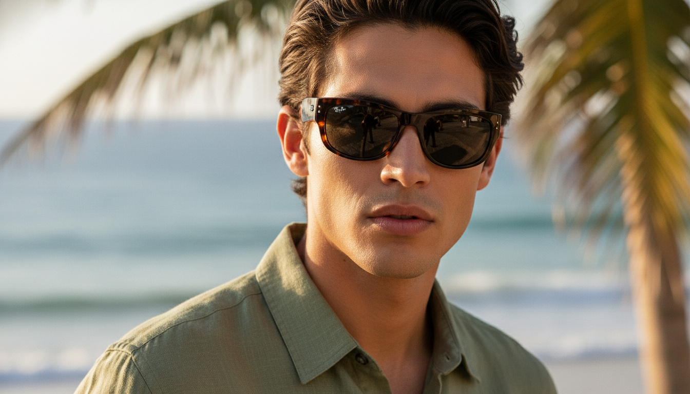 Vista frontale Ray-Ban MEGA BALORAMA (RB2289 - 902/48)