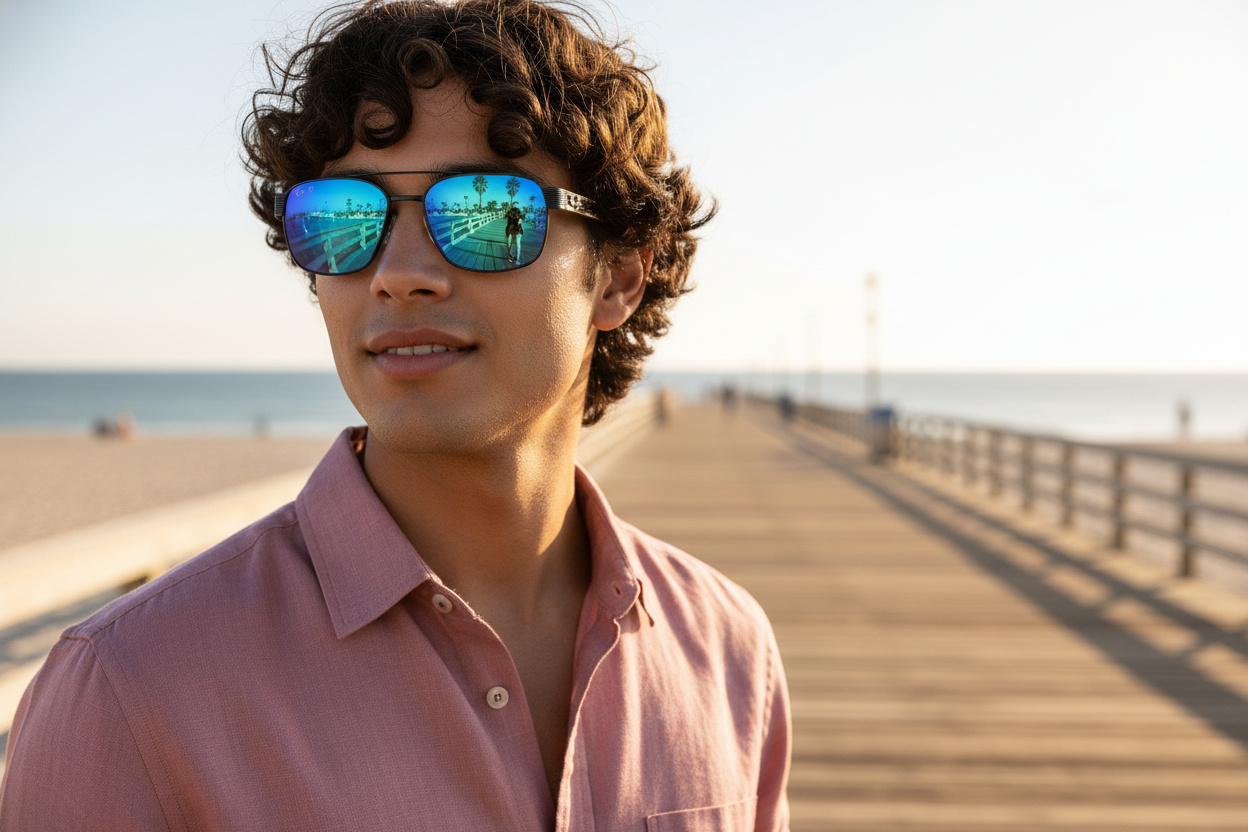 Vista frontale Ray-Ban RB3751CH (002/4L)