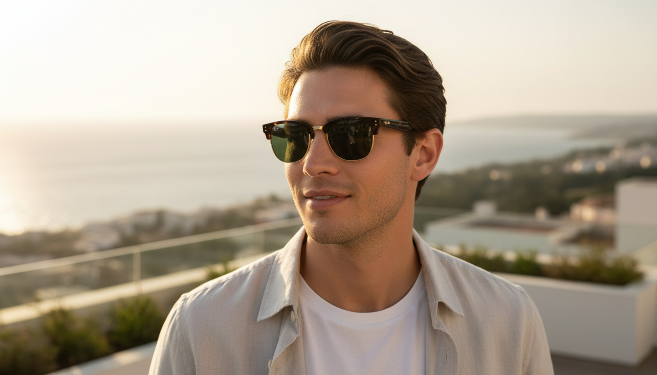 Vista frontale Ray-Ban CLUBMASTER REVERSE (RBR0504S - 1359VR)