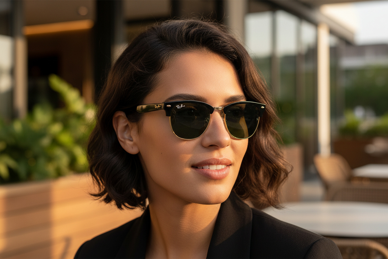 Vista frontale Ray-Ban CLUBMASTER REVERSE (RBR0504S - 6677VR)