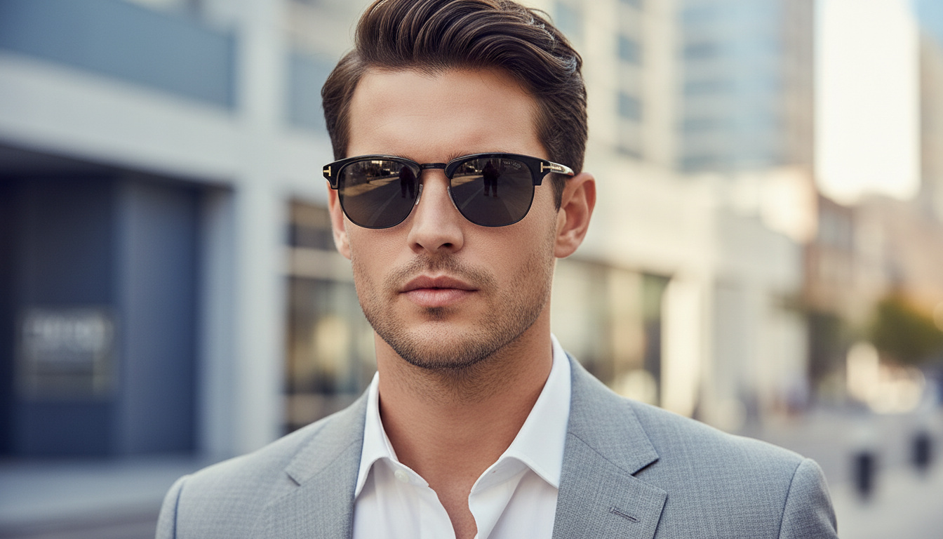 Vista frontale Tom Ford HENRY (FT0248 - 01D)