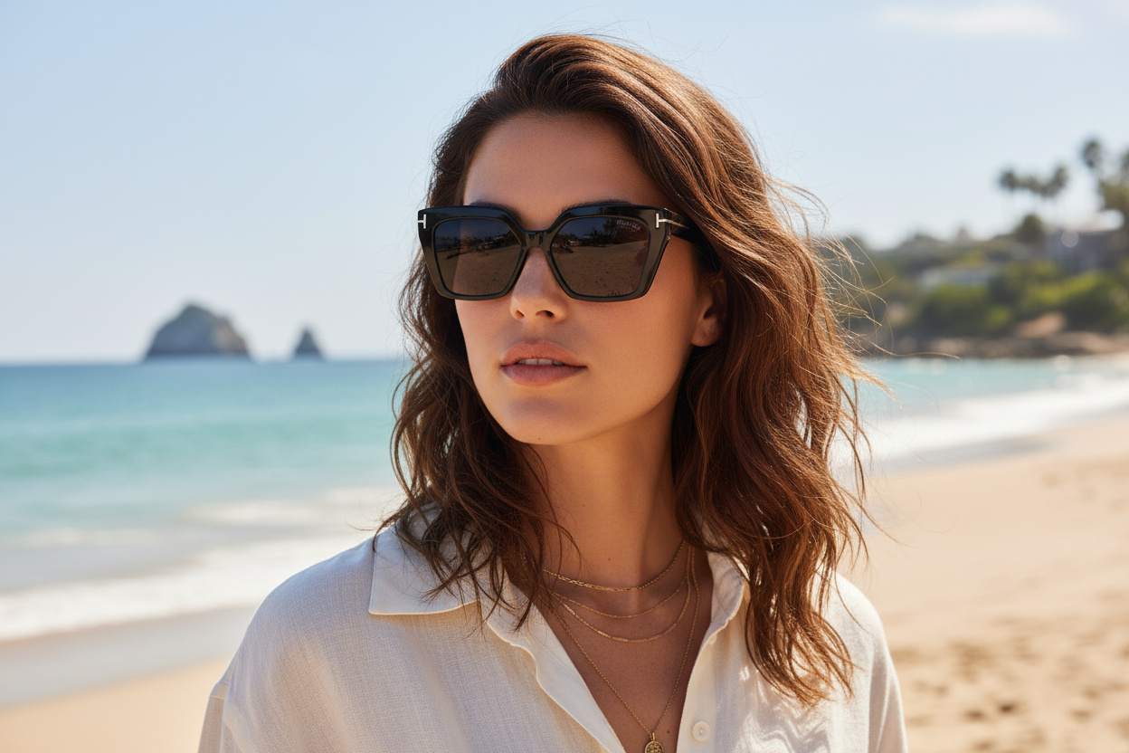 Vista frontale Tom Ford WINONA (FT1030 - 01D)