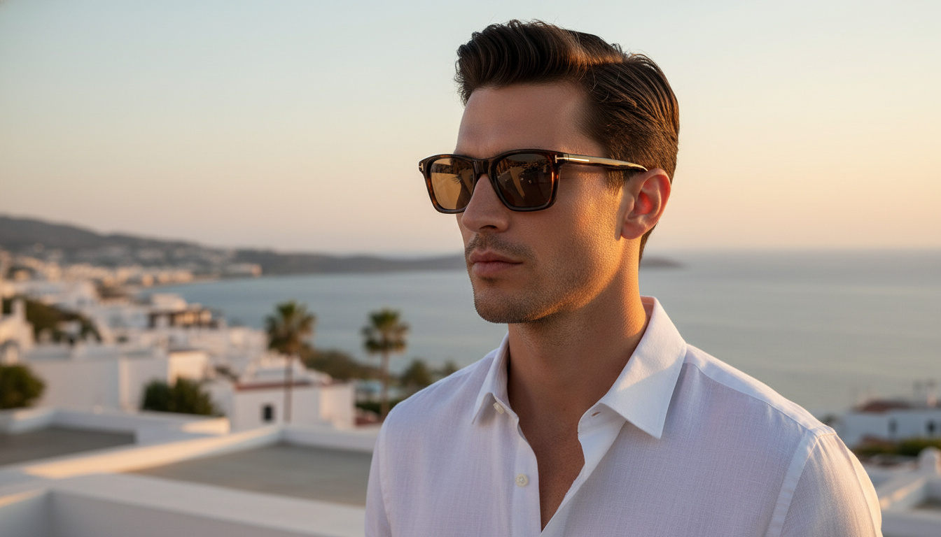 Vista frontale Tom Ford BARRON (FT1179 - 52E)