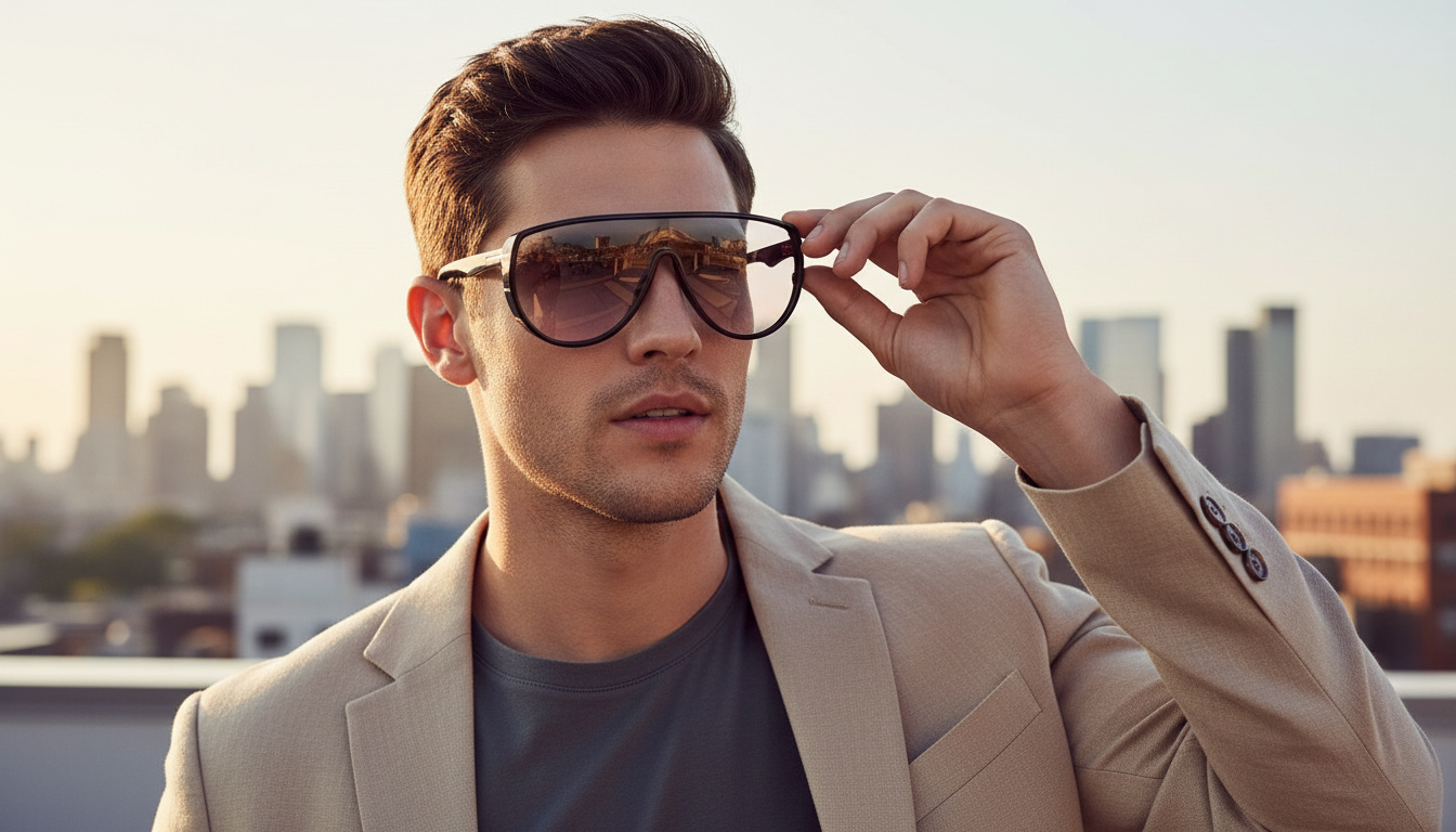 Vista frontale Tom Ford ACHILLES (FT1182 - 01A)