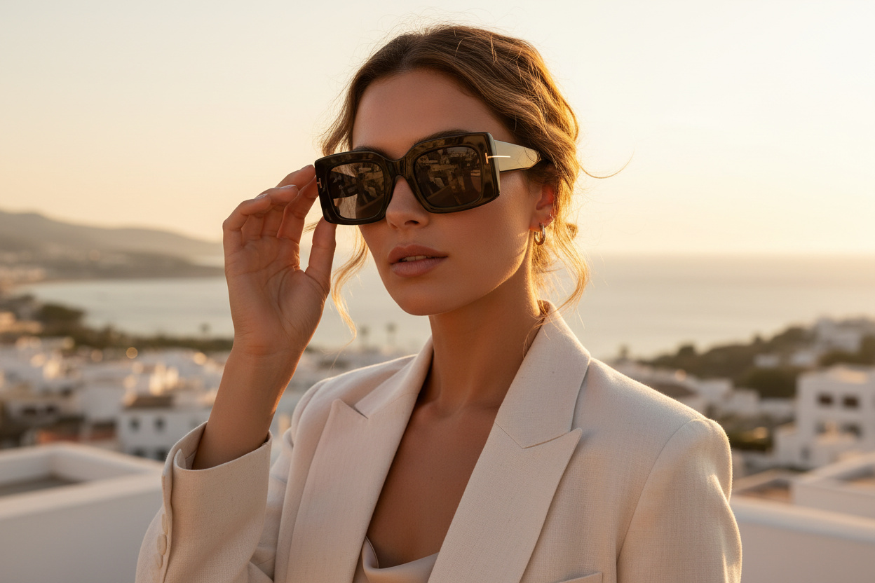 Vista frontale Tom Ford BRIGITTA (FT1188 - 01A)