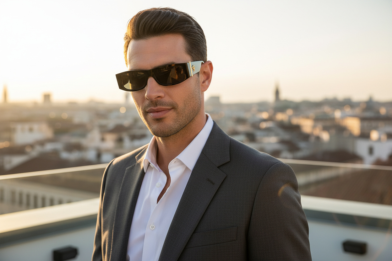 Vista frontale Versace VE4476U (GB1/87)