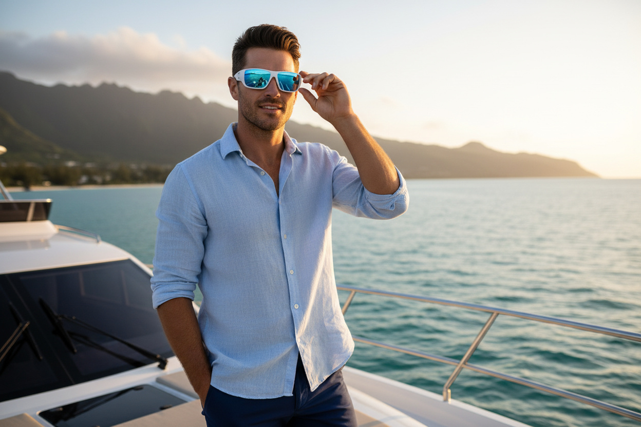 Vista frontale Maui Jim Keha (B663-05)