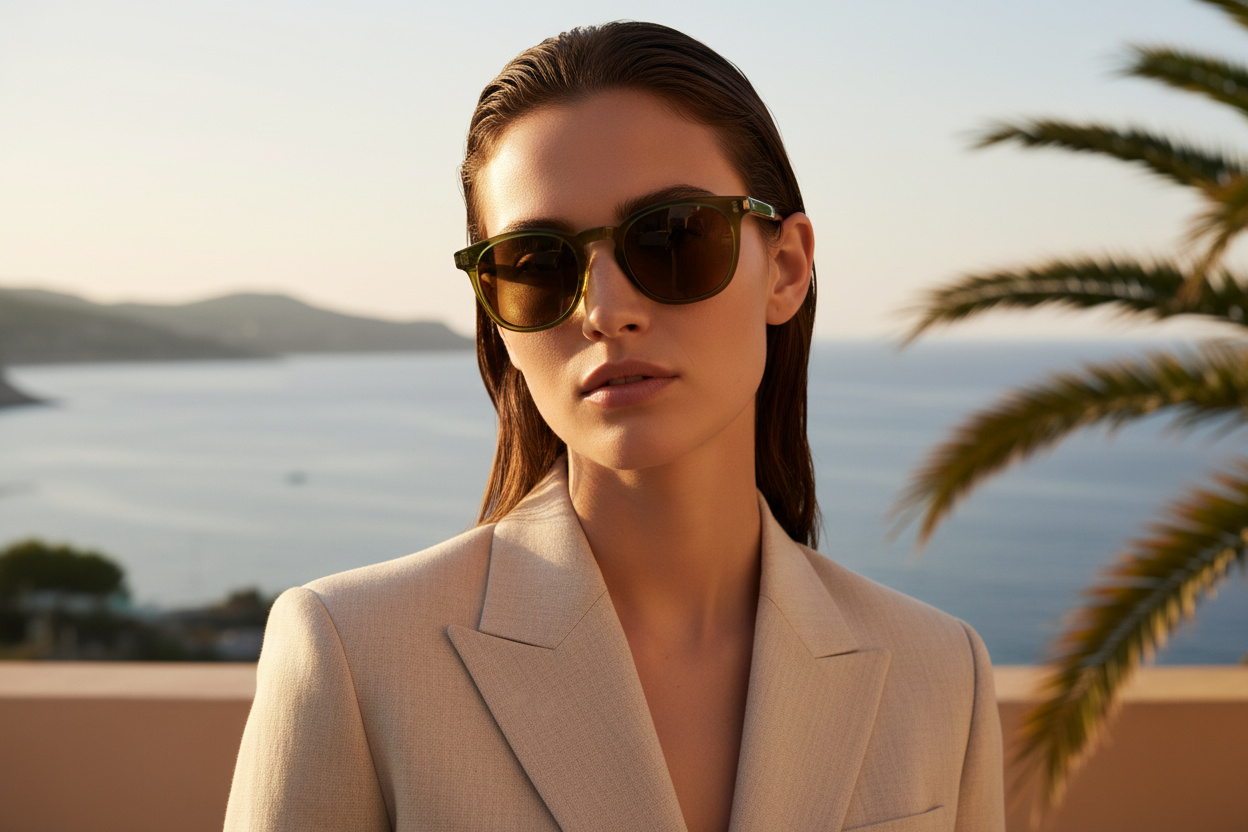 Vista frontale Saint Laurent SL 28 (052)