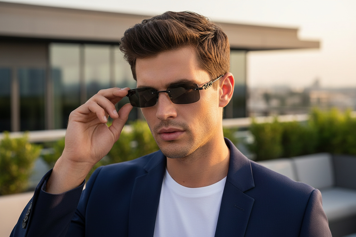 Vista frontale Gucci GG1808S (001)